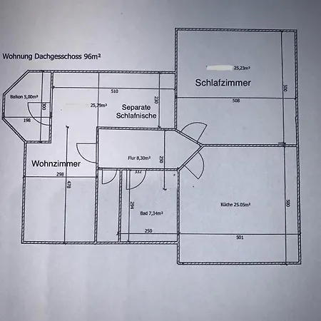 2,5 Raum Moebliert Dachgeschoss *